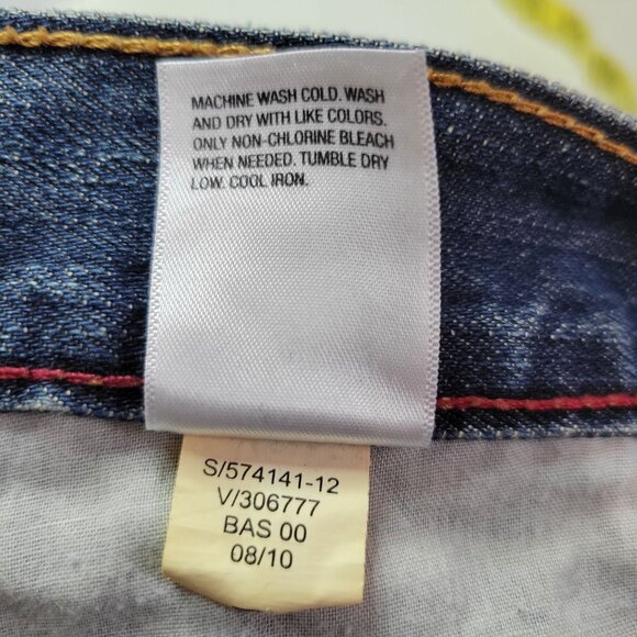 Old Navy Mens Classic Fit Jeans Actual Size 38x33 Medium Wash 100% Cotton - Picture 8 of 8